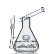 Crystal Ball Perc Sidecar Oil Rig Glass Smoking Water Pipe (ES-GB-572)
